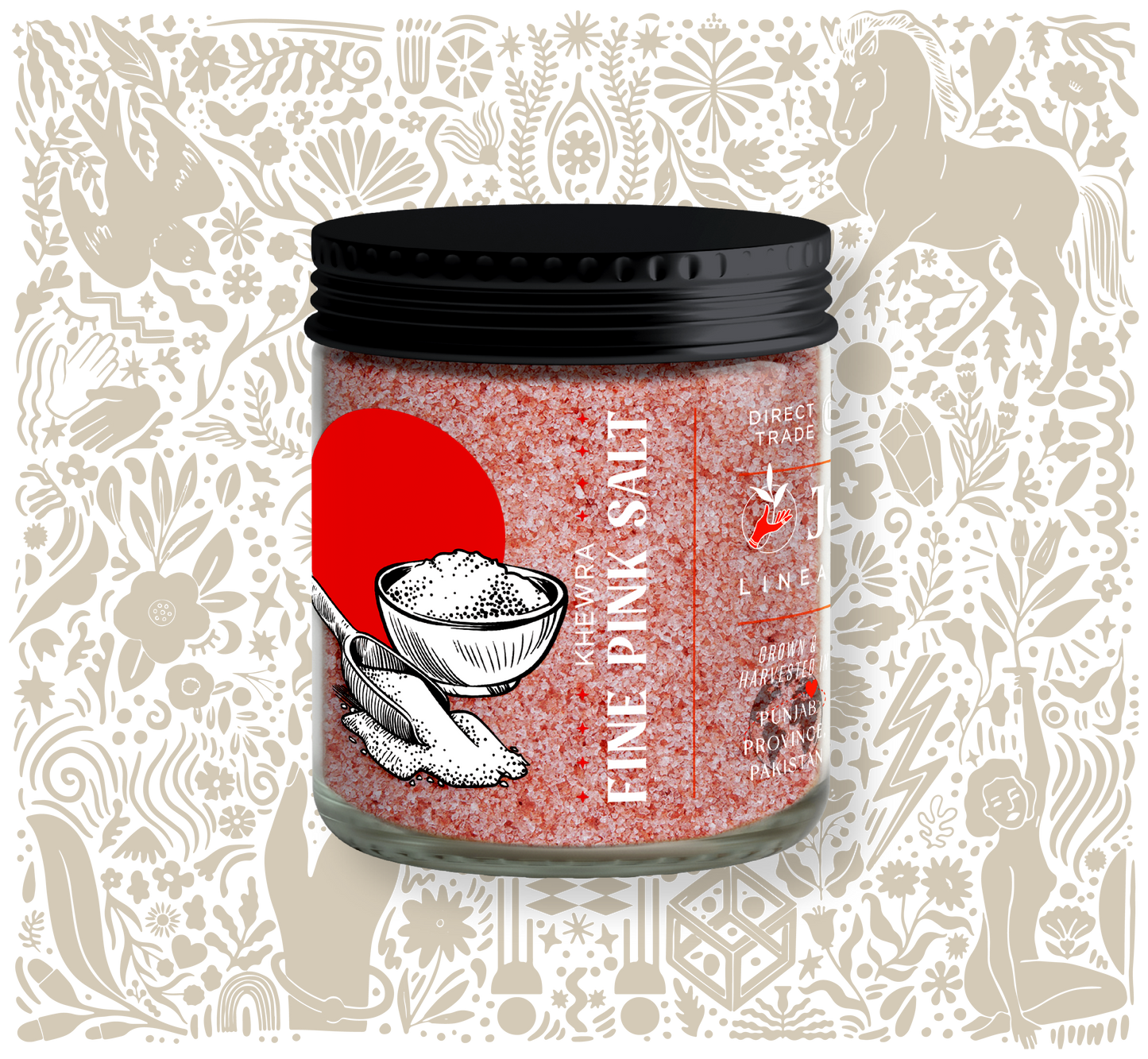 Khwera Fine Pink Salt